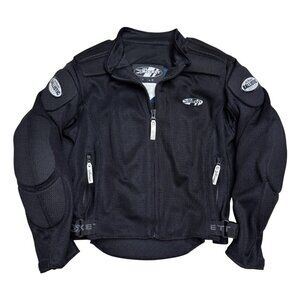 JOE ROCKET Protective Padded Mesh Motorcycle Biker Bomber Jacket Womens XL